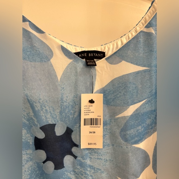 NWT Lane Bryant Floral Flowy Maxi Dress - Picture 4 of 6